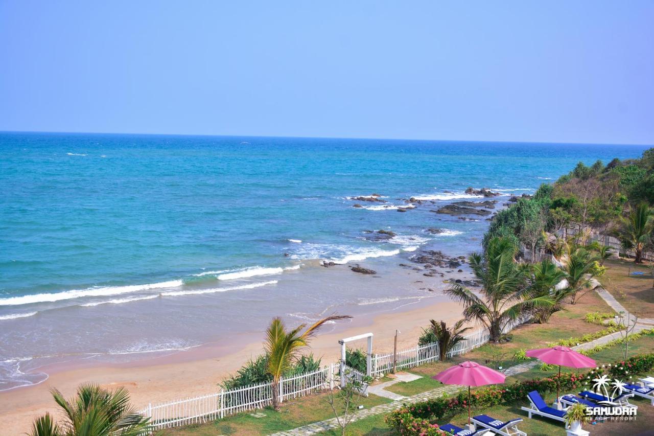 Samudra Beach Resort Тангалла Экстерьер фото