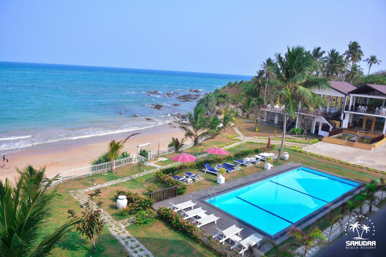 Samudra Beach Resort Тангалла Экстерьер фото
