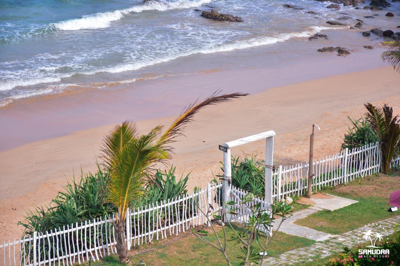Samudra Beach Resort Тангалла Экстерьер фото