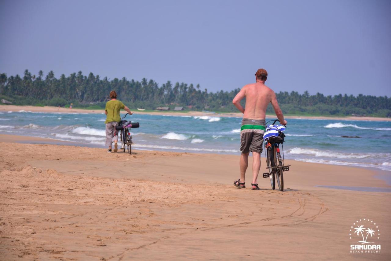 Samudra Beach Resort Тангалла Экстерьер фото