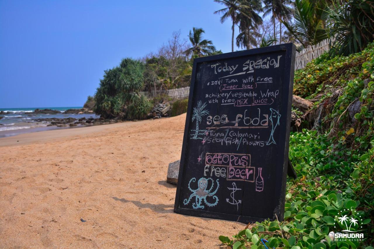 Samudra Beach Resort Тангалла Экстерьер фото